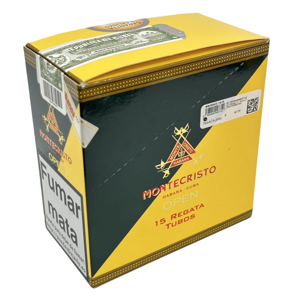 MONTECRISTO REGATA 15s 蒙特 比赛 纸盒铝管15支/盒
