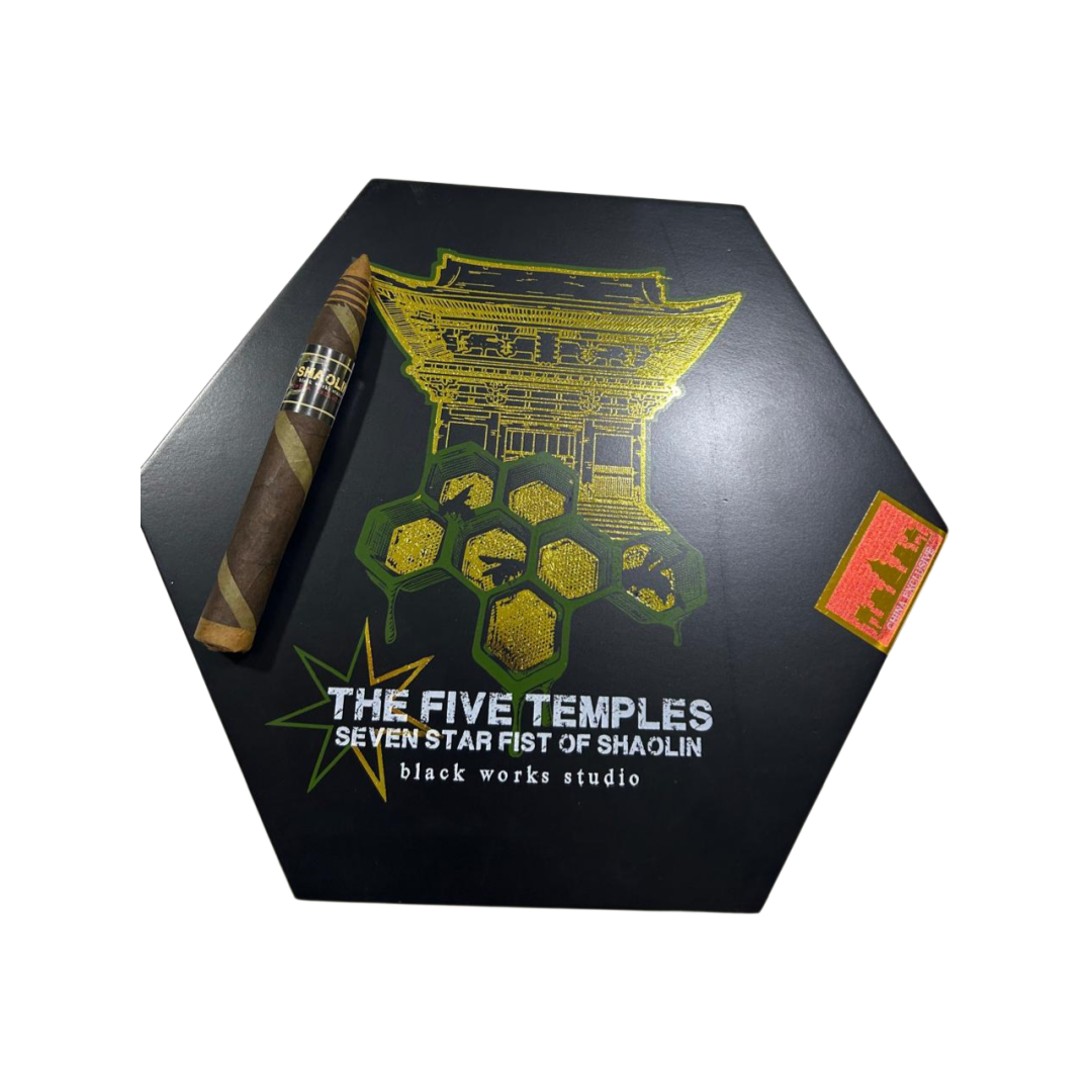 Black Works Studio The Five Temples Seven Star Fist of Shaolin 24s 黑标工作室 五庙 少林七星拳 24支/盒