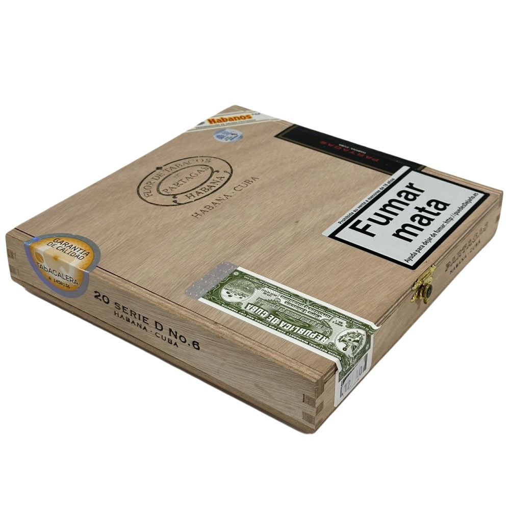 PARTAGAS SERIE D N.6 20s 帕特加斯 D6号 20支/盒