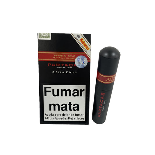 PARTAGAS SERIE E No.2 3s TUBOS 帕特加斯 E2号 纸盒铝管 3支/盒