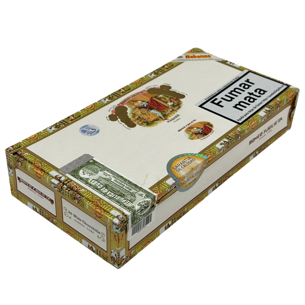 ROMEO Y JULIETA WIDE CHURCHILLS 25s 罗密欧与朱丽叶 宽丘吉尔 25支/盒