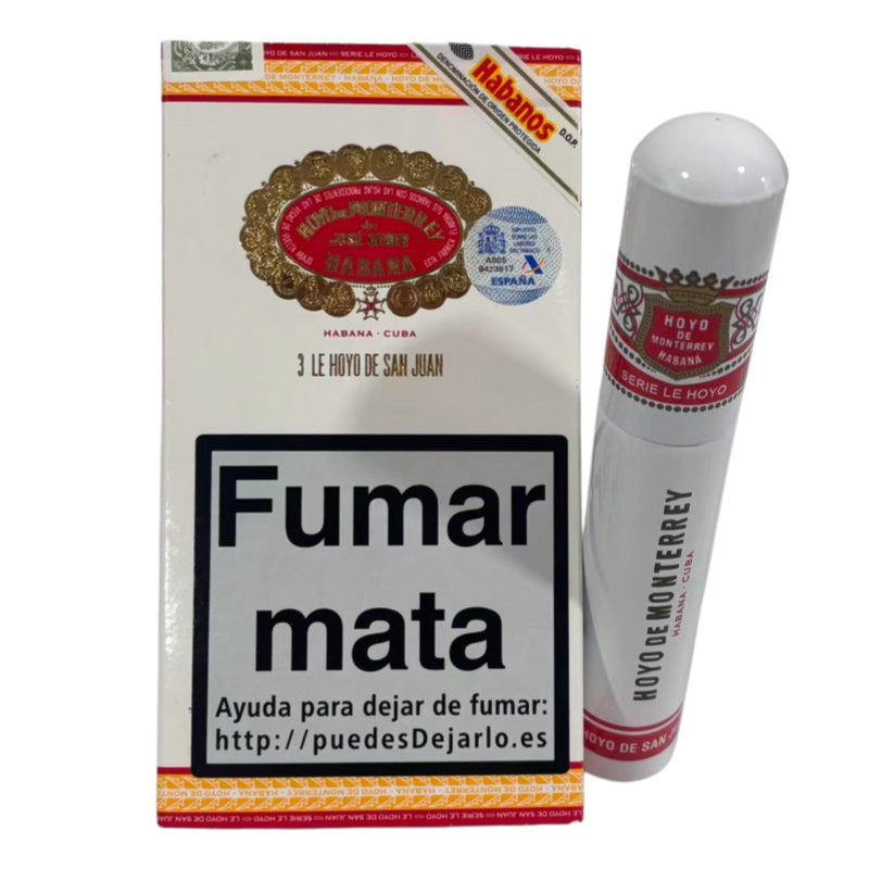 HOYO de MONTERREY SAN JUAN TUBOS 3s 好友 圣胡安 纸盒铝管 3支/盒