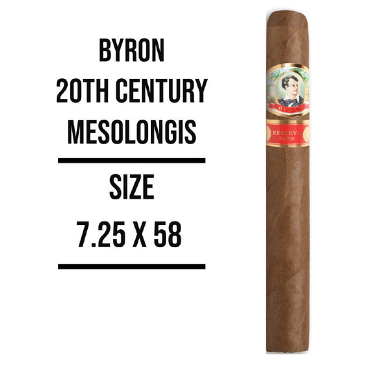 Byron 20th Century Mesolongis 10s 拜伦 二十世纪系列 梅索隆吉 10支/盒