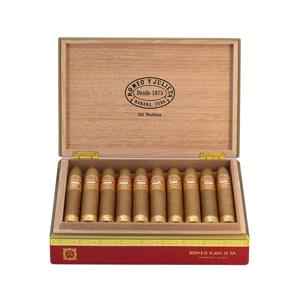 ROMEO Y JULIETA NOBLES 20s 罗密欧与朱丽叶 黄金系列 贵族 20支/盒