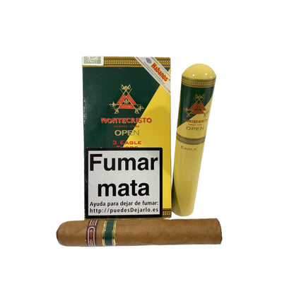MONTECRISTOS EAGLE TUBO 3s 蒙特 老鹰 纸盒铝管 3支/盒