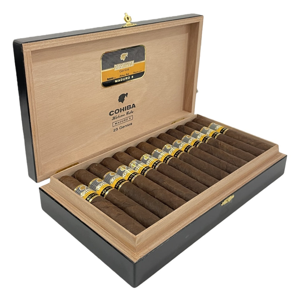 COHIBA MADURO GENIOS 25s  高希霸 马杜罗天才 25支/盒