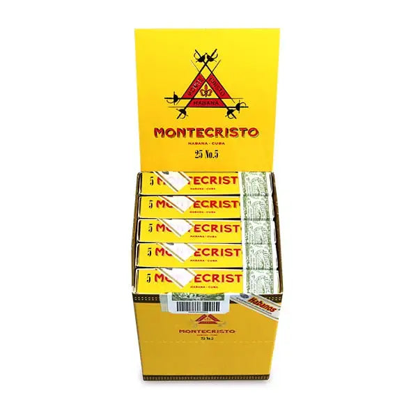 MONTECRISTO NO.5 (5×5) 25s 蒙特 五号 5x5支 [澳门自提]