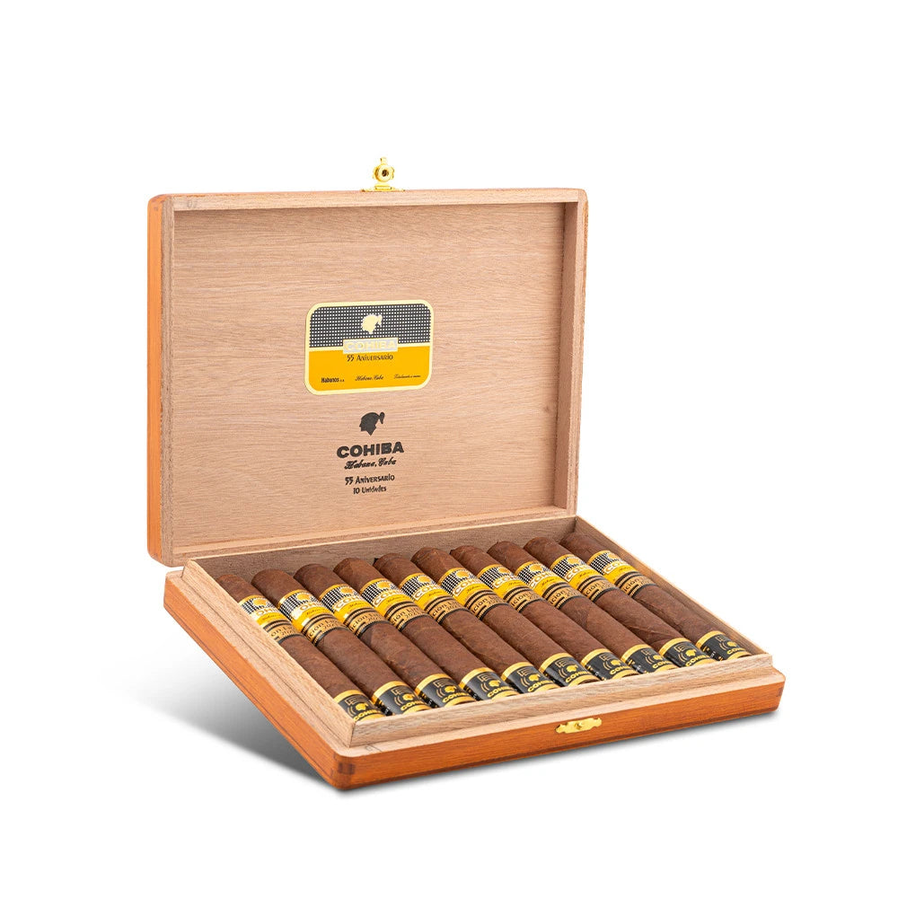 COHIBA 55 ANIVERSARIO 2021 LIMITED EDITION 10s 高希霸 55周年 2021限量版 10支/盒 [澳门自提]