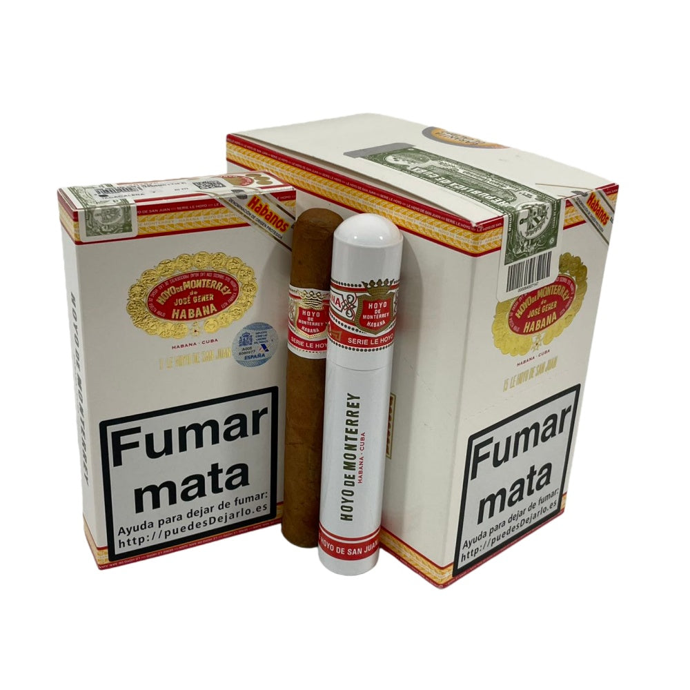 HOYO de MONTERREY SAN JUAN TUBOS 15s 好友 圣胡安 纸盒铝管 3支x5盒 15支/盒