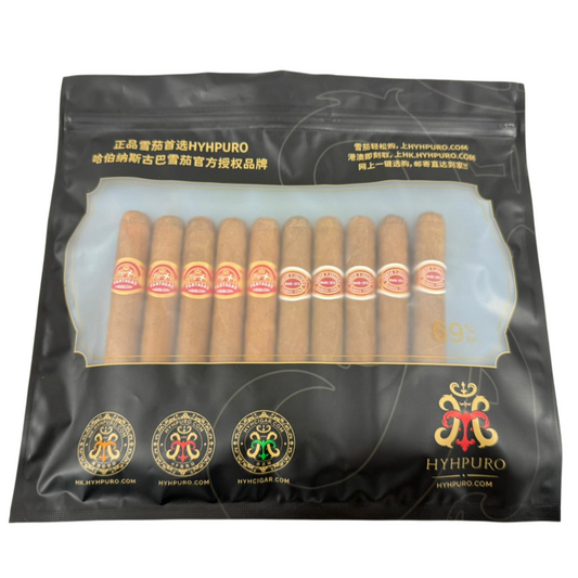 PARTAGAS x ROMEO Y JULIETA  MILLE FLEURS 10s  双雄臻选组合 妙丽  10支/包（HP-10）