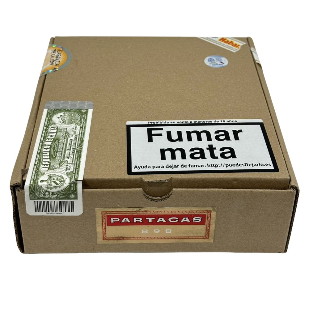 PARTAGAS 8-9-8 VARNISHED 25s 帕特加斯 8-9-8 25支/盒