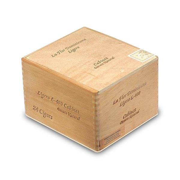 LA FLOR DOMINICANA LIGERO L- 400 CABINET OSCURO 24S 多米尼加之花 高叶L-400 奥斯库罗 24支/盒