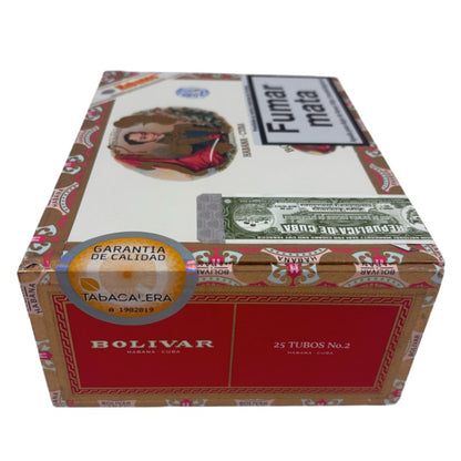 BOLIVAR TUBOS No.2  25s 玻利瓦尔 2号铝管 25支/盒