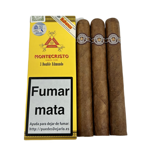 MONTECRISTO DOUBLE EDMUNDO 3s 蒙特双艾蒙多纸盒 3支/盒