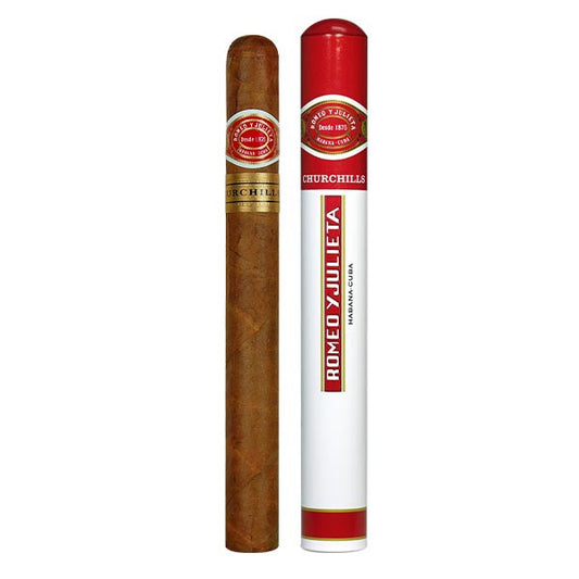 ROMEO Y JULIETA  CHURCHILS  15s 罗密欧与朱丽叶 丘吉尔 纸盒铝管 15支/盒