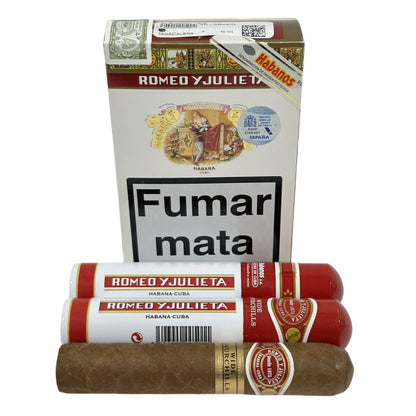 ROMEO Y JULIETA WIDE CHURCHILS  15s 罗密欧与朱丽叶 宽丘吉尔 纸盒铝管 15支/盒