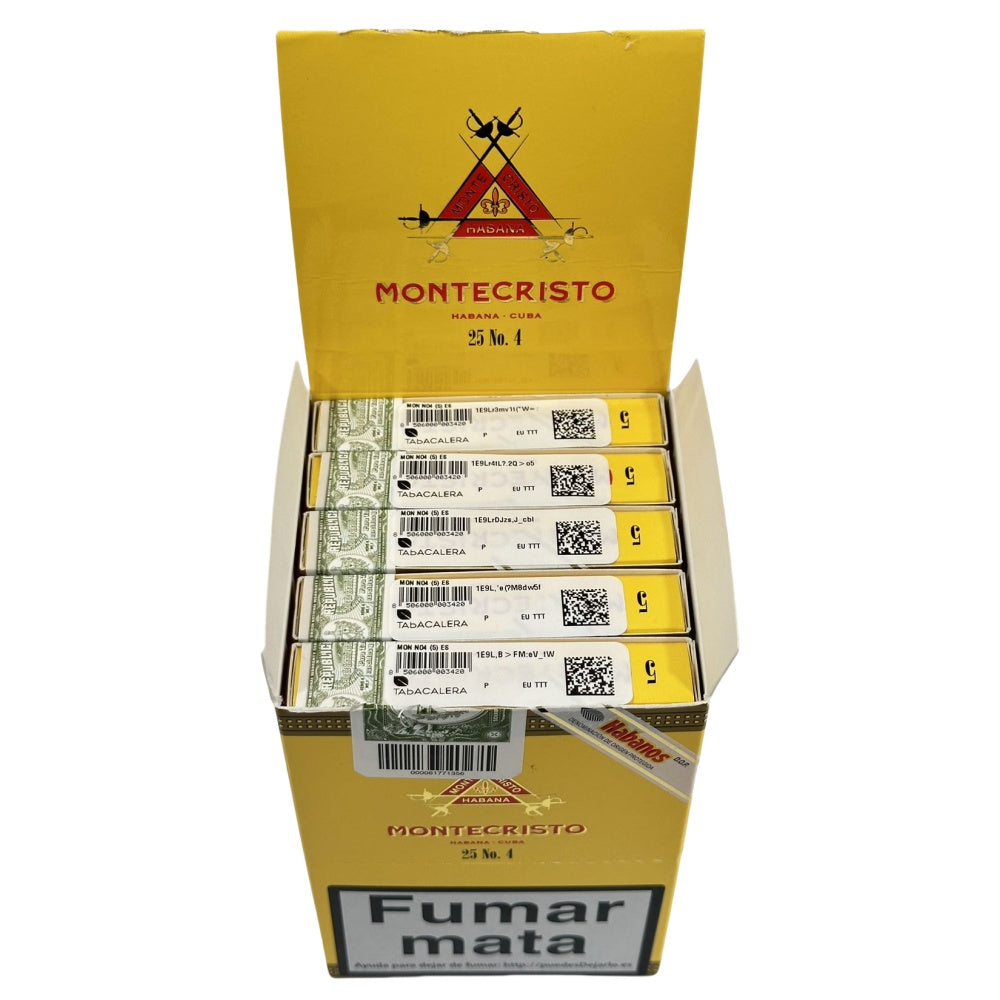 MONTECRISTO No.4 25s 蒙特 四号纸盒 25支/盒