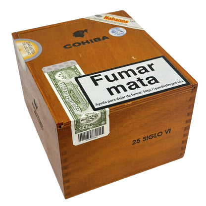 COHIBA SIGLO VI 25s 高希霸 世纪六号 木盒 25支/盒