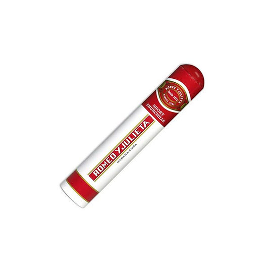 ROMEO Y JULIETA SHORT CHURCHILLS 15s 罗密欧与朱丽叶 短丘吉尔 纸盒铝管 15支/盒