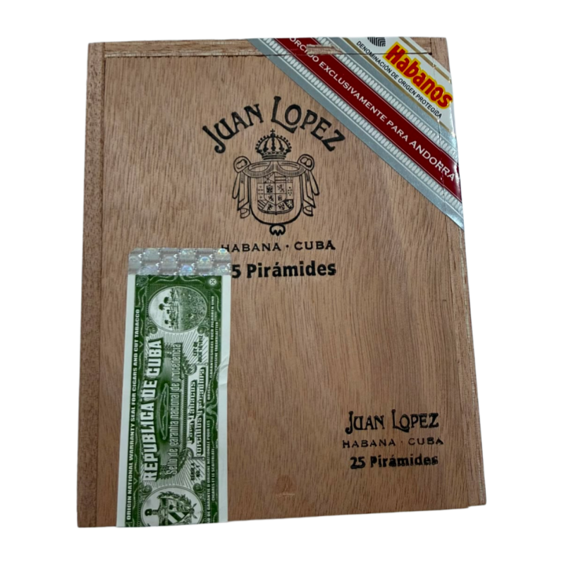 Juan Lopez Piramides Edicion Regional Andorra 25s 胡安．洛佩斯金字塔安道尔地限 25支/盒