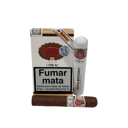 HOYO de MONTERREY EPICURE No.2 TOBO 3s 好友 逍遥二号 纸盒铝管 3支/盒