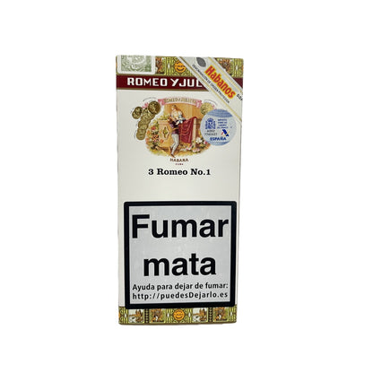 ROMEO Y JULIETA No.1 3s 罗密欧与朱丽叶 一号纸盒铝管 3支/盒