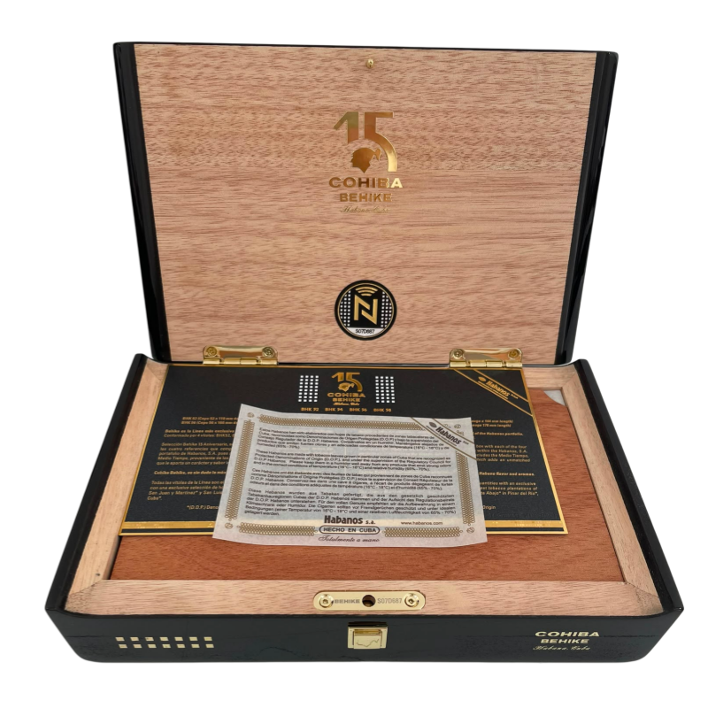 Cohiba Behike –BHK 52/54/56/58  4S 高希霸 15周年纪念盒  4支/盒