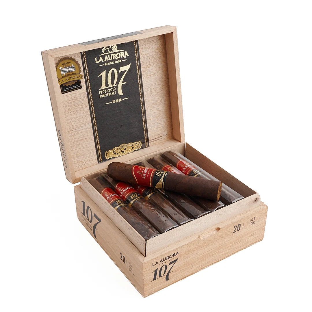 La Aurora 107 Maduro Usa Toro 20s 狮子王 107 马杜罗 托罗 20支/盒