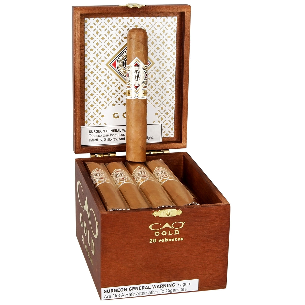 CAO GOLD ROBUSTO 20s 潮牌 金标 罗布图 20支/盒