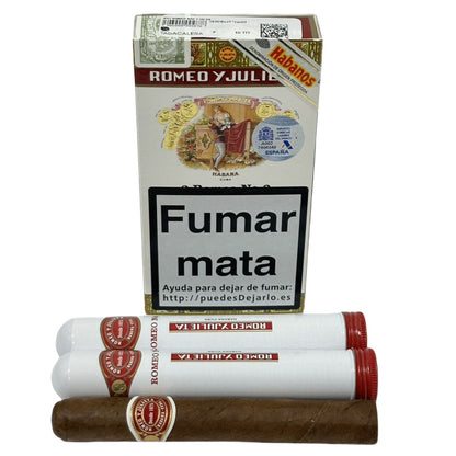 ROMEO Y JULIETA No.3 TUBO 15s 罗密欧与朱丽叶 三号纸盒铝管 15支/盒