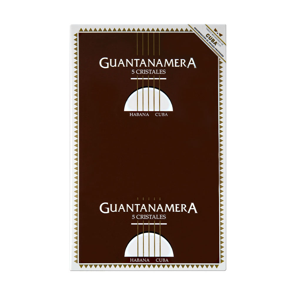GUANTANAMERA  Cristales  25s 关塔纳摩 水晶筒塑料装 5支×5盒 25支／盒