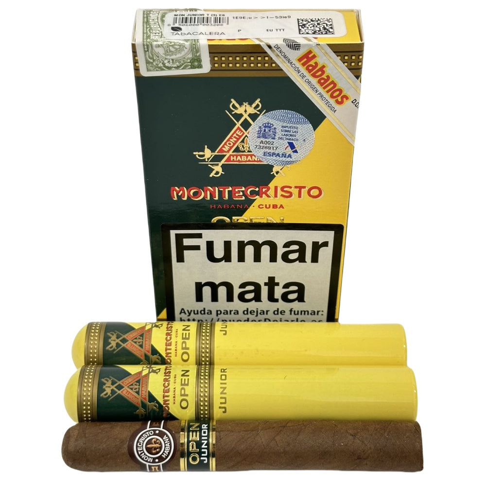 MONTECRISTO JUNIOR TUBO 15s 蒙特 少年纸盒铝管 15支/盒