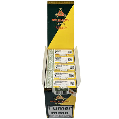 MONTECRISTO REGATA 15s 蒙特 比赛 纸盒铝管15支/盒