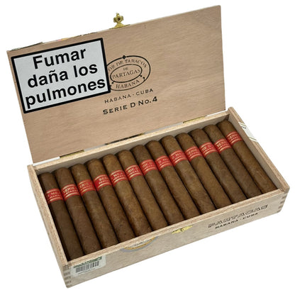 PARTAGAS SERIE D No.4 25s 帕特加斯 D4号 25支/盒