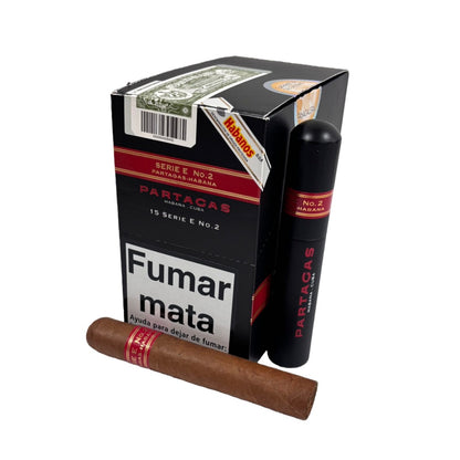 PARTAGAS SERIE E No.2 15s TUBOS 帕特加斯 E2号 纸盒铝管 15支/盒