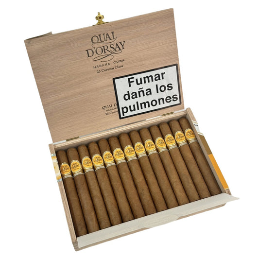 QUAI D CORONAS CLARO 25s 多尔塞 克拉罗 明亮皇冠 25支/盒