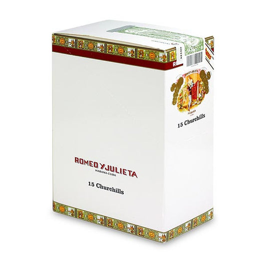 ROMEO Y JULIETA  CHURCHILS  15s 罗密欧与朱丽叶 丘吉尔 纸盒铝管 15支/盒