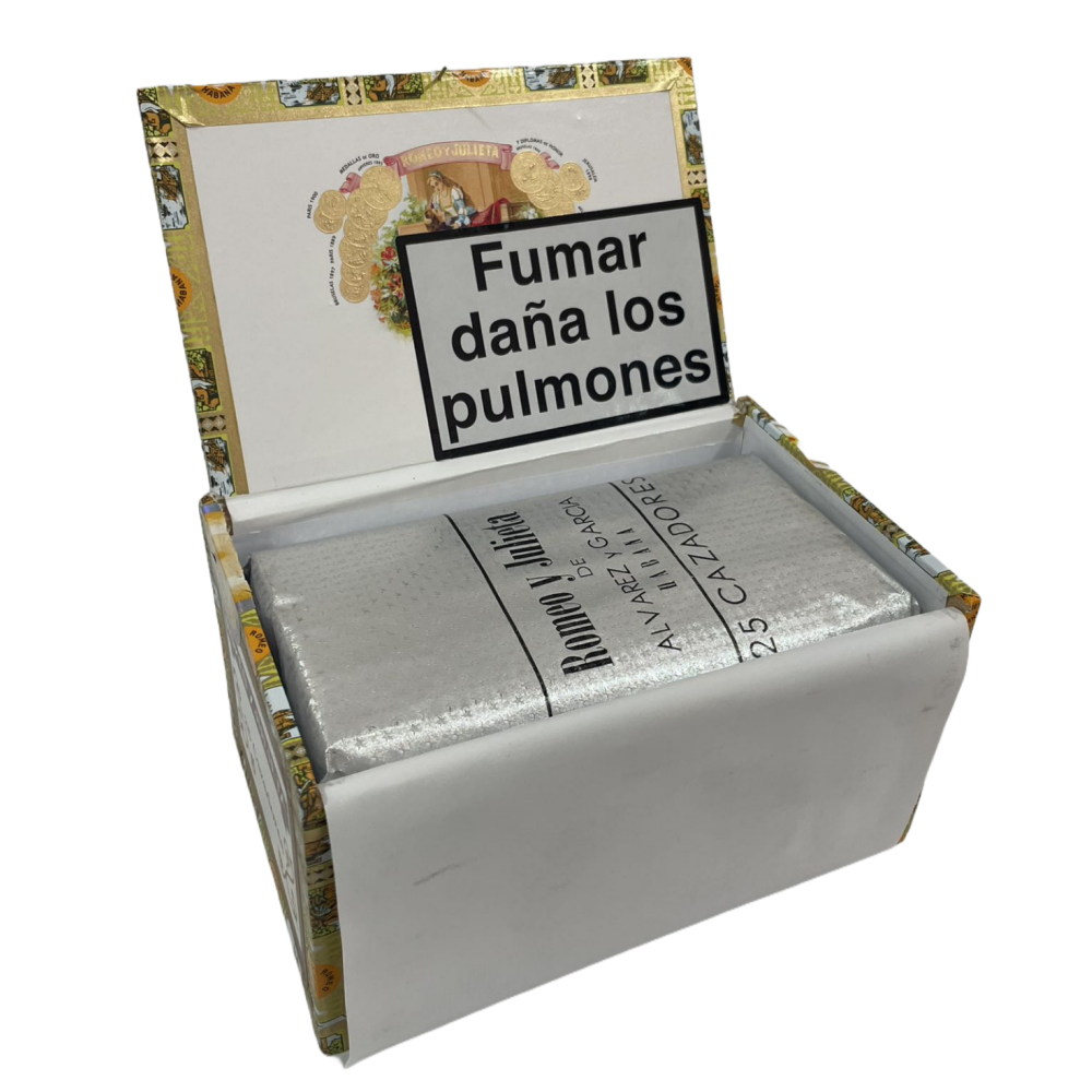 ROMEO Y JULIETA CAZADORES 25s 罗密欧与朱丽叶 猎人 25支/盒