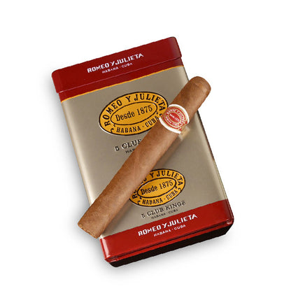 ROMEO Y JULIETA CLUB KINGS 50s 罗密欧与朱丽叶 俱乐部国王5支×10盒 50支／盒