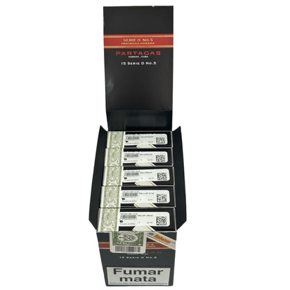 PARTAGAS SERIE D No.5 15s 帕特加斯 D5号 纸盒铝管 15支/盒