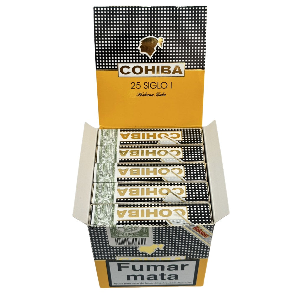 COHIBA  SIGLO I  25s 高希霸 世纪一号 纸盒 25支/盒