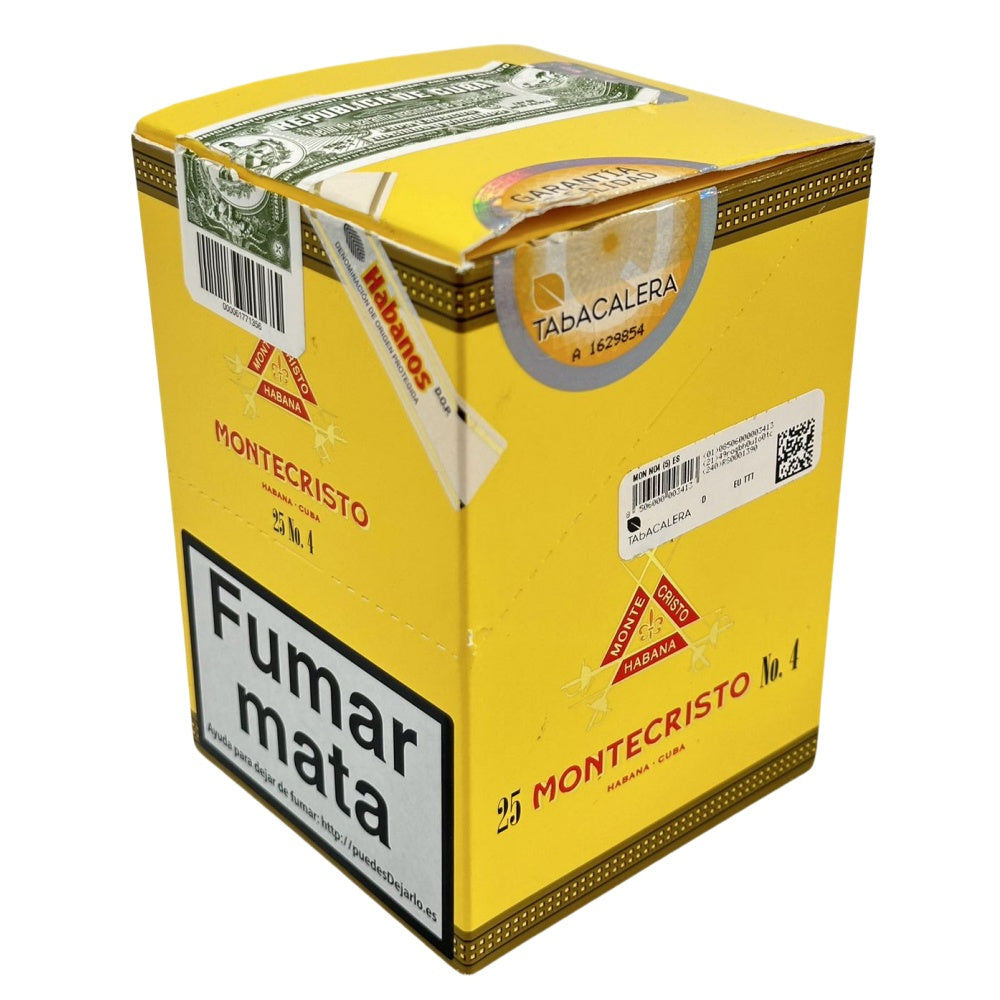 MONTECRISTO No.4 25s 蒙特 四号纸盒 25支/盒