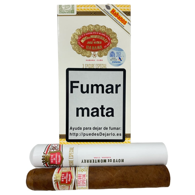 HOYO de MONTERREY EPICURE ESPECIAL 3s 好友 特级逍遥纸盒铝管  3支/盒