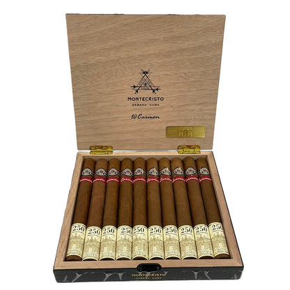 MONTECRISTO Carmen 250 Aniversario Real Fábrica de Tabacos de Sevilla 10s 蒙特卡门 塞维利亚皇家烟草厂 250周年纪念 10支/盒
