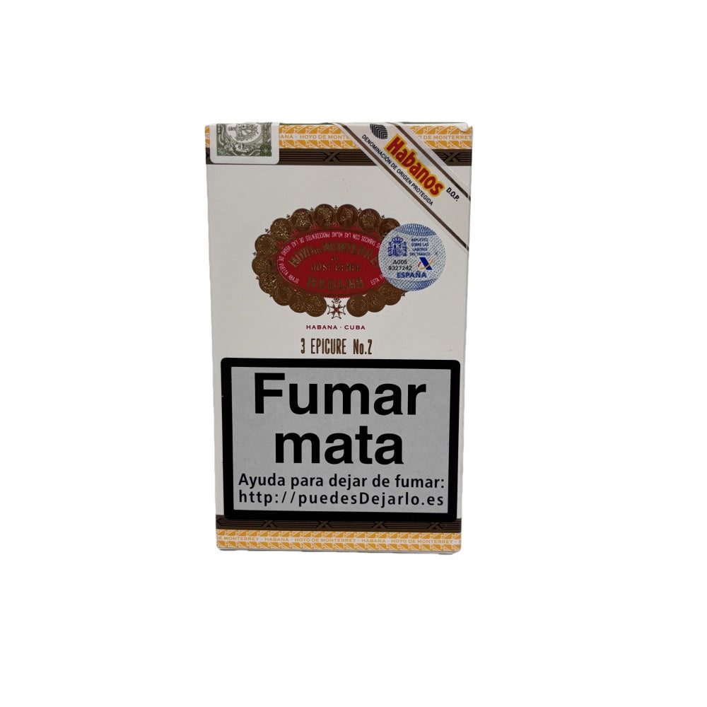 HOYO de MONTERREY EPICURE No.2 TOBO 3s 好友 逍遥二号 纸盒铝管 3支/盒