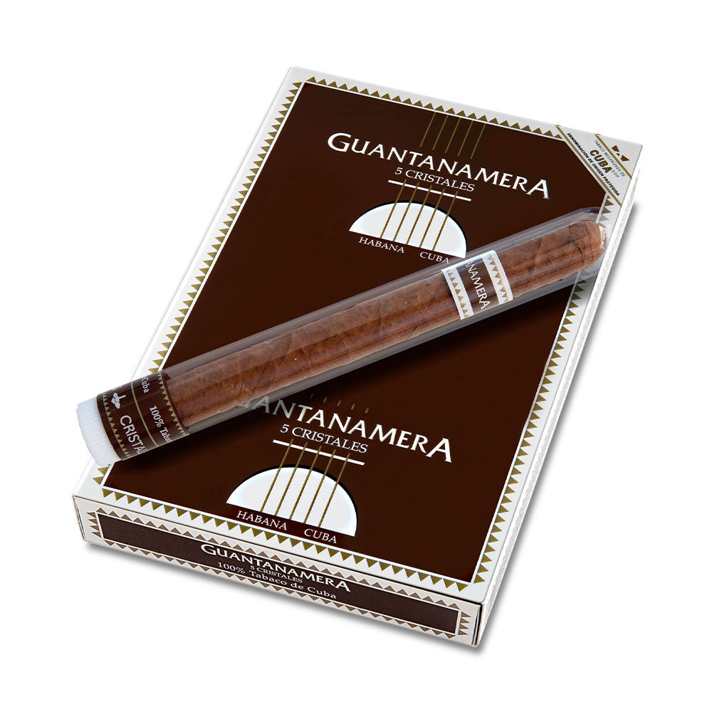 GUANTANAMERA  Cristales  25s 关塔纳摩 水晶筒塑料装 5支×5盒 25支／盒