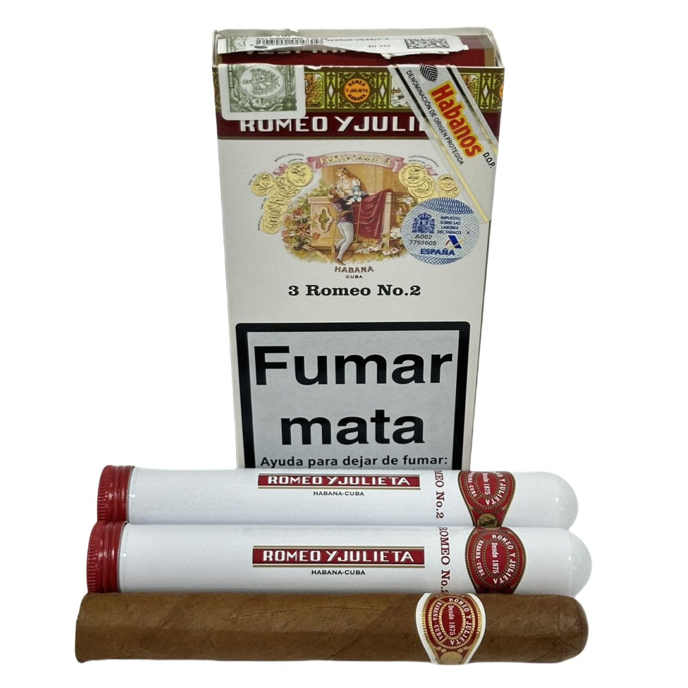 ROMEO Y JULIETA No.2 15s 罗密欧与朱丽叶 二号纸盒铝管 15支/盒