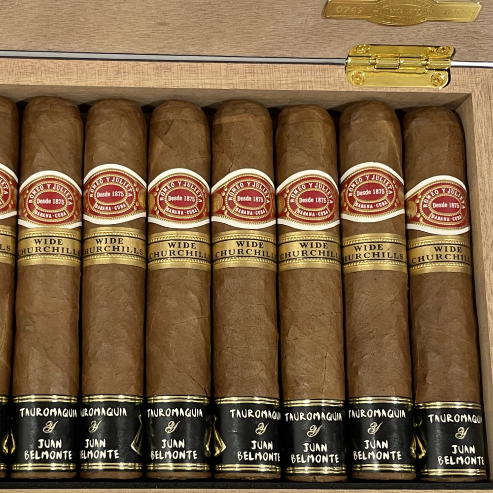 Romeo y Julieta Wide Churchills Tauromaquia 10s 罗密欧与朱丽叶宽丘吉尔 斗牛士 10支/盒