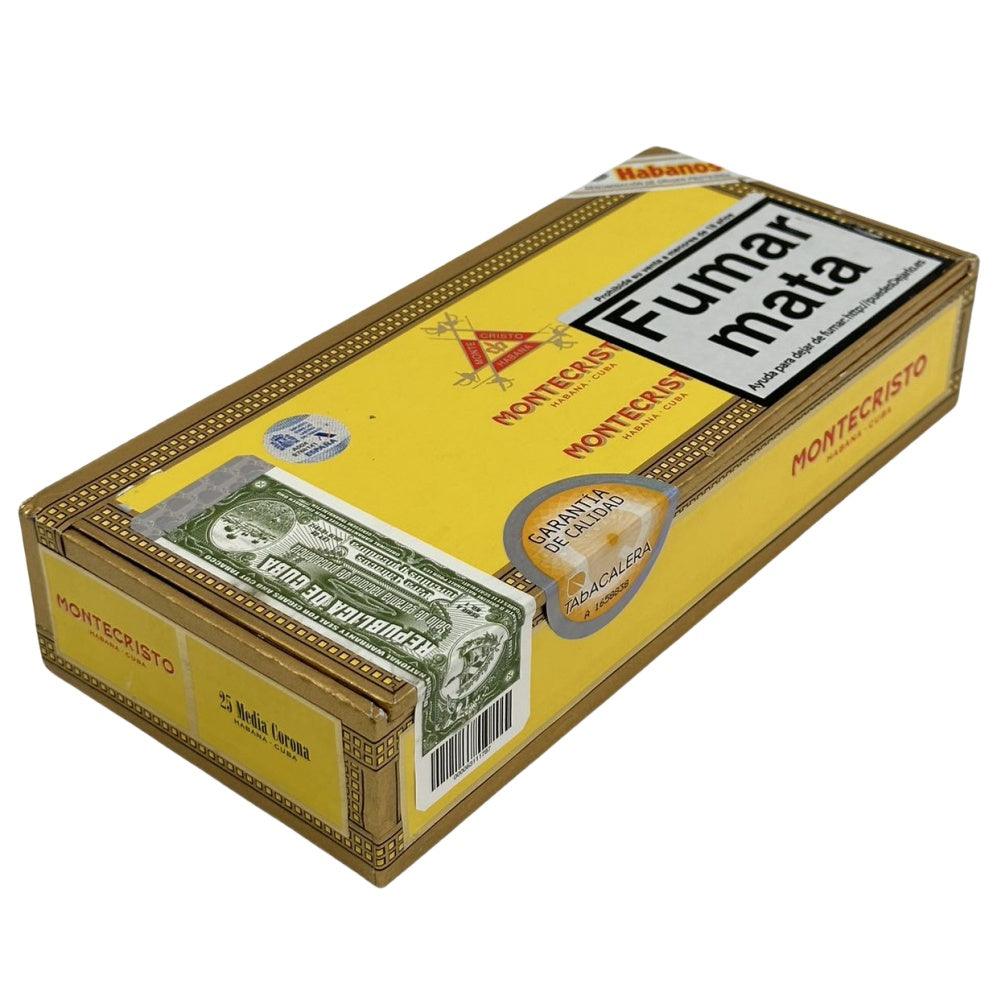 MONTECRISTO MEDIAS CORONAS 25s 蒙特 半皇冠 25支/盒
