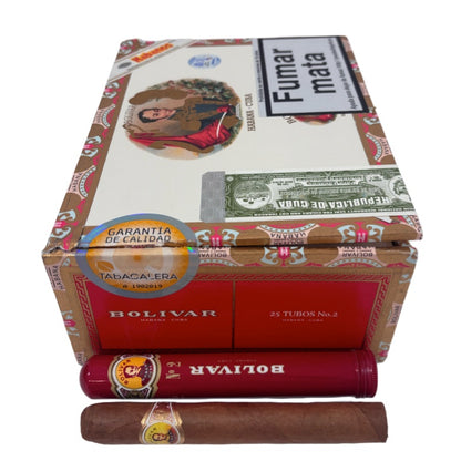 BOLIVAR TUBOS No.2  25s 玻利瓦尔 2号铝管 25支/盒